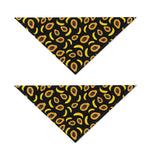 Papaya And Banana Pattern Print Dog Bandana