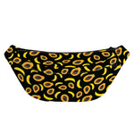 Papaya And Banana Pattern Print Fanny Pack