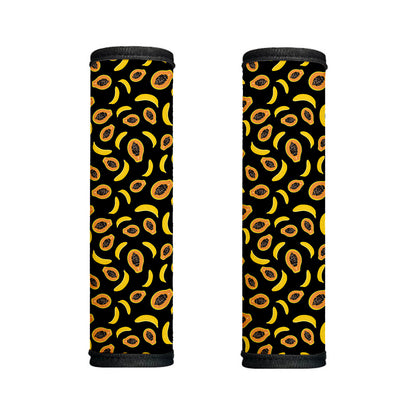 Papaya And Banana Pattern Print Handle Covers