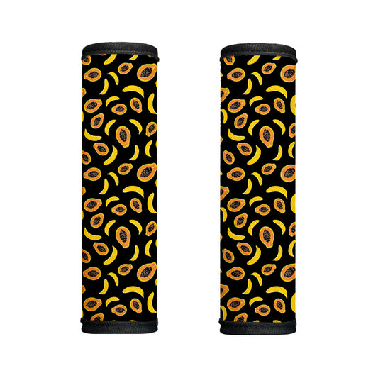 Papaya And Banana Pattern Print Handle Covers