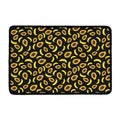 Papaya And Banana Pattern Print Kitchen Mat
