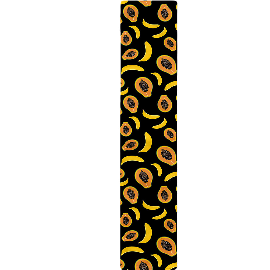 Papaya And Banana Pattern Print Table Runner