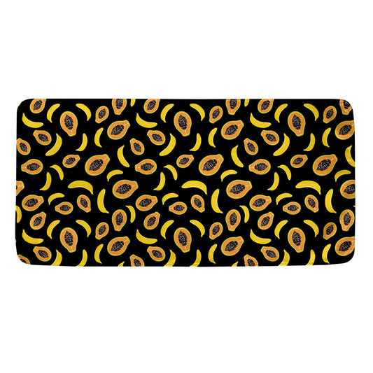 Papaya And Banana Pattern Print Towel