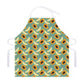 Papaya And Melon Pattern Print Adjustable Apron