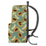 Papaya And Melon Pattern Print Backpack