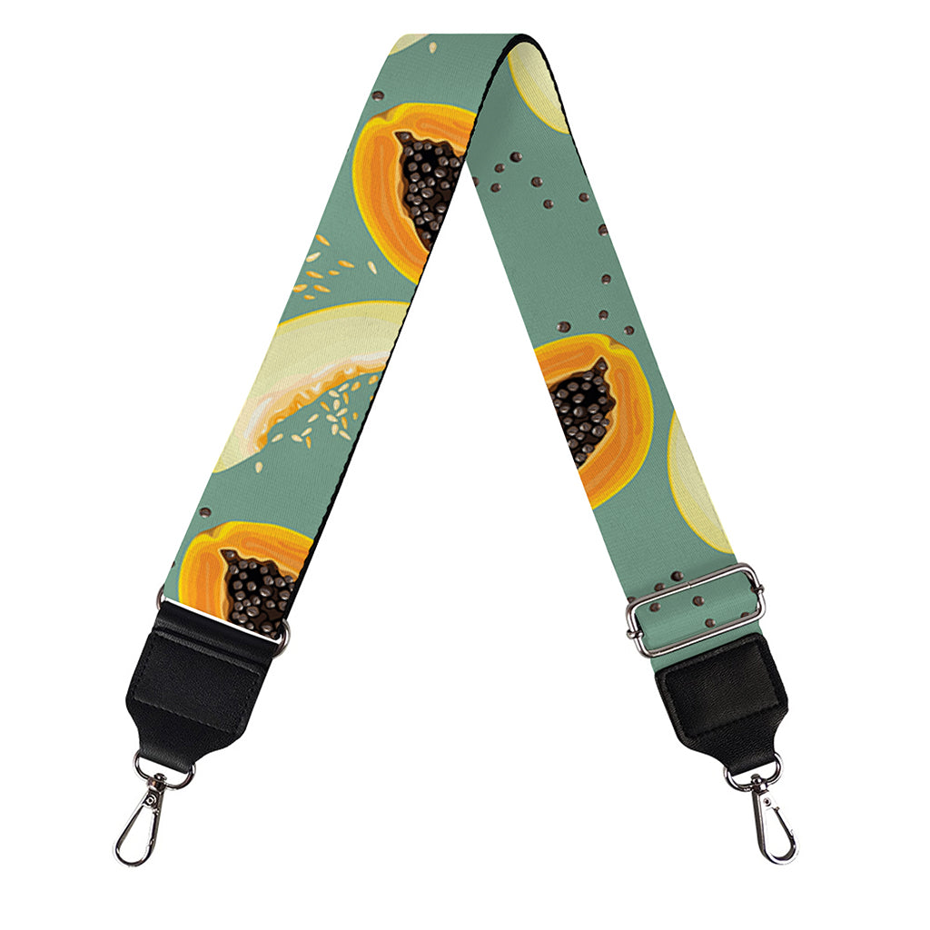 Papaya And Melon Pattern Print Bag Strap