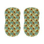 Papaya And Melon Pattern Print Bar Stool Covers