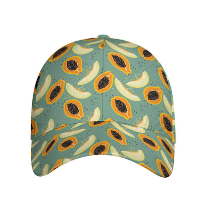 Papaya And Melon Pattern Print Baseball Cap