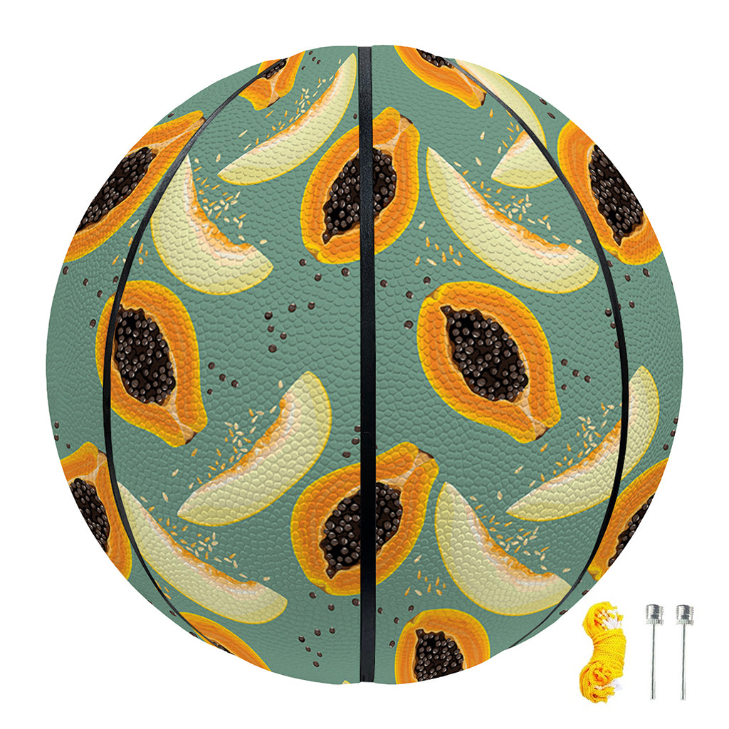 Papaya And Melon Pattern Print Basketball