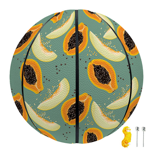 Papaya And Melon Pattern Print Basketball