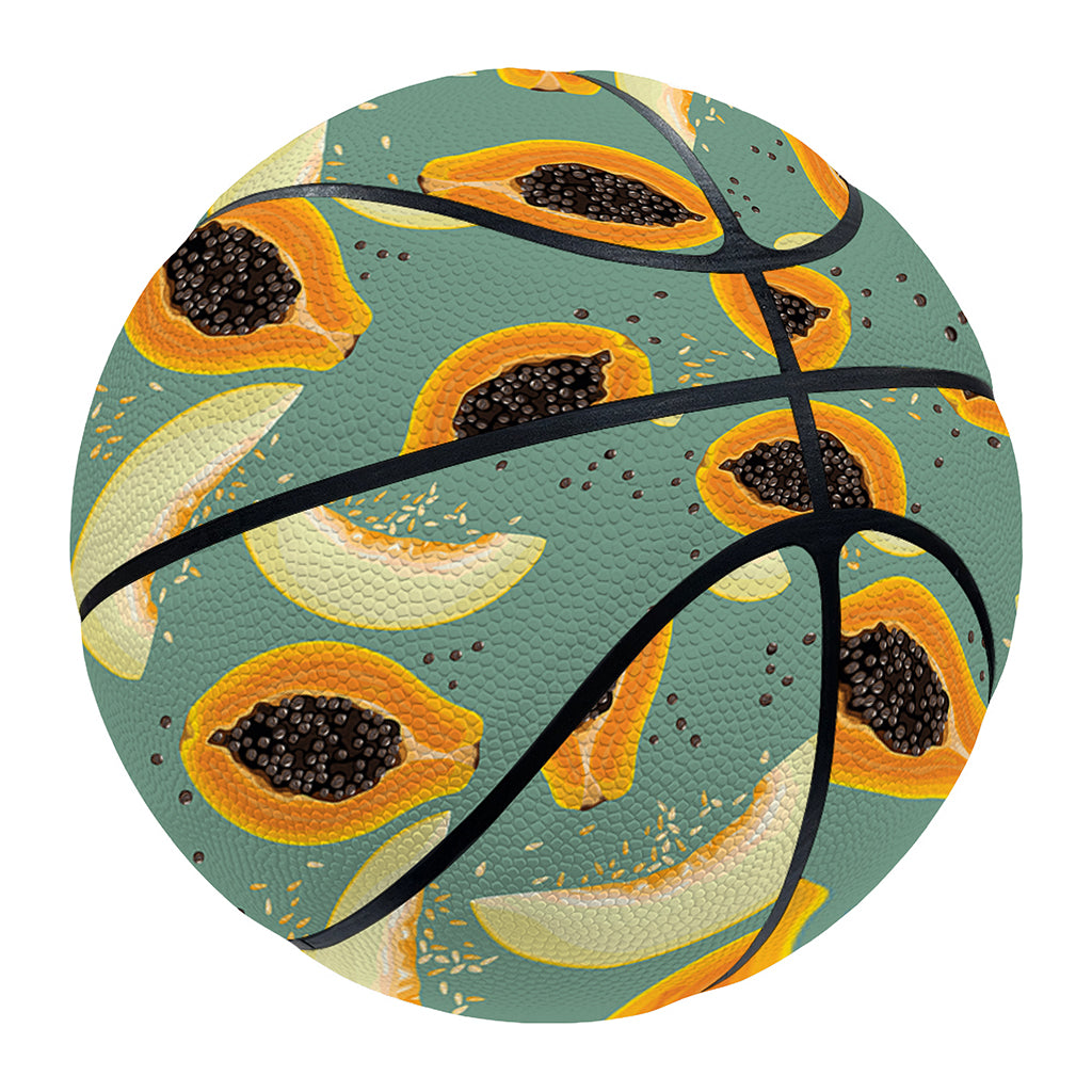 Papaya And Melon Pattern Print Basketball