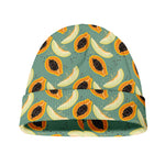 Papaya And Melon Pattern Print Beanie