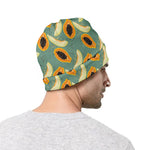 Papaya And Melon Pattern Print Beanie