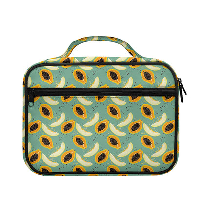 Papaya And Melon Pattern Print Briefcase Bible Bag