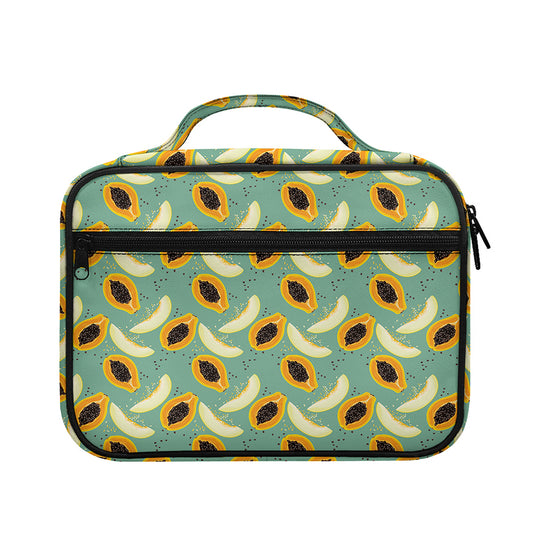 Papaya And Melon Pattern Print Briefcase Bible Bag