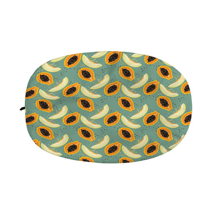 Papaya And Melon Pattern Print Car Side Mirror Covers