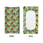 Papaya And Melon Pattern Print Changing Pad Cover