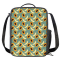 Papaya And Melon Pattern Print Crossbody Lunch Bag