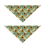 Papaya And Melon Pattern Print Dog Bandana
