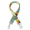 Papaya And Melon Pattern Print Dog Seat Belt
