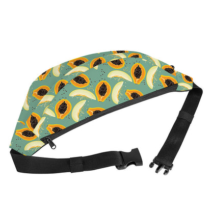 Papaya And Melon Pattern Print Fanny Pack