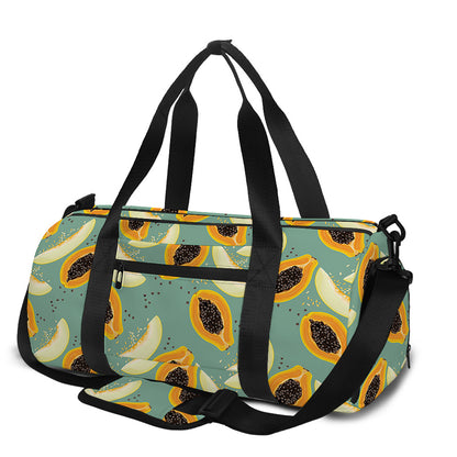 Papaya And Melon Pattern Print Gym Bag