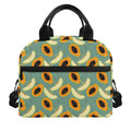 Papaya And Melon Pattern Print Insulated Lunch Bag