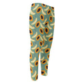 Papaya And Melon Pattern Print Men's Compression Pants