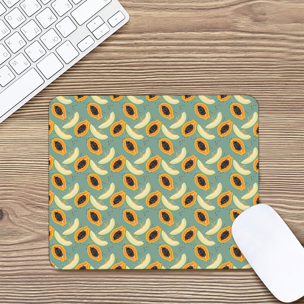 Papaya And Melon Pattern Print Mouse Pad
