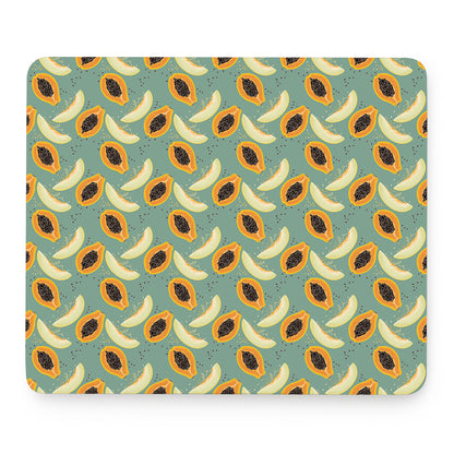 Papaya And Melon Pattern Print Mouse Pad