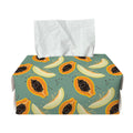 Papaya And Melon Pattern Print Rectangle Tissue Box Cover