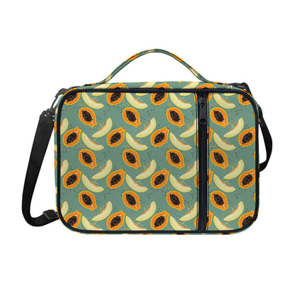 Papaya And Melon Pattern Print Shoulder Strap Bible Bag