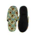Papaya And Melon Pattern Print Slippers