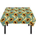 Papaya And Melon Pattern Print Tablecloth