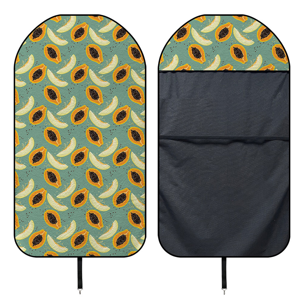 Papaya And Melon Pattern Print Waterproof Car Seat Cover