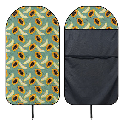 Papaya And Melon Pattern Print Waterproof Car Seat Cover