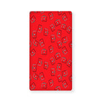 Paramedic First Aid Kit Pattern Print Baby Crib Sheet