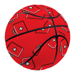 Paramedic First Aid Kit Pattern Print Basketball