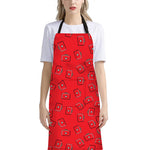Paramedic First Aid Kit Pattern Print Bib Apron With Pocket