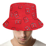 Paramedic First Aid Kit Pattern Print Bucket Hat