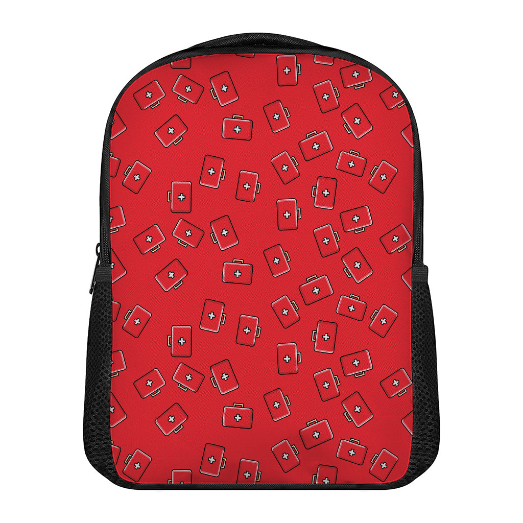 Paramedic First Aid Kit Pattern Print Casual Backpack