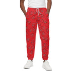 Paramedic First Aid Kit Pattern Print Cotton Pants