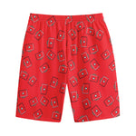 Paramedic First Aid Kit Pattern Print Cotton Shorts