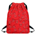 Paramedic First Aid Kit Pattern Print Drawstring Backpack