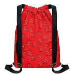 Paramedic First Aid Kit Pattern Print Drawstring Backpack