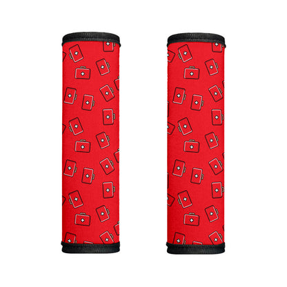 Paramedic First Aid Kit Pattern Print Handle Covers