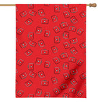 Paramedic First Aid Kit Pattern Print House Flag