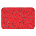 Paramedic First Aid Kit Pattern Print Indoor Door Mat