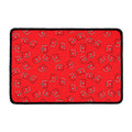 Paramedic First Aid Kit Pattern Print Kitchen Mat