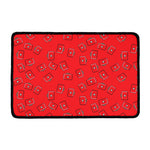 Paramedic First Aid Kit Pattern Print Kitchen Mat